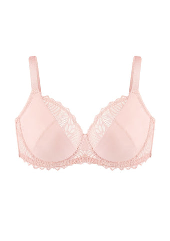 Woobilly® Pretty Secrets Lace Trim Full Coverage Underwire Bra