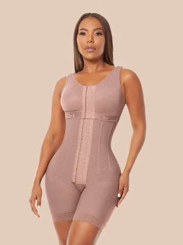 Woobilly® Extra Plus Size Shaper Bodysuit Women's Chest-Packed Body Shaper Postpartum Fajas Colombianas