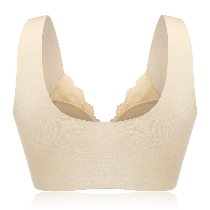 Woobilly® The Comfort Shaping Front Closure Bra-Beige+Pink(2 PACK)