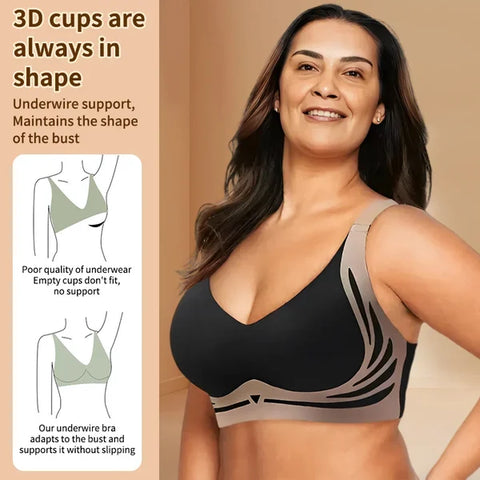 WIRELESS PUSH-UP BRA