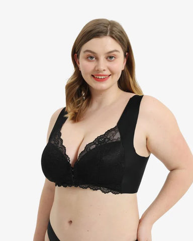 Front Closure '5D' Shaping Push Up Comfy Wireless Bra