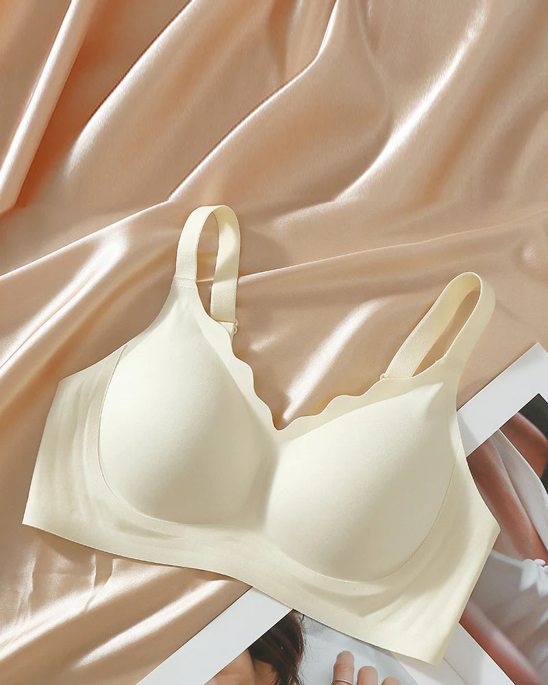 Seamless Comfort Smoothing Push Up Bra