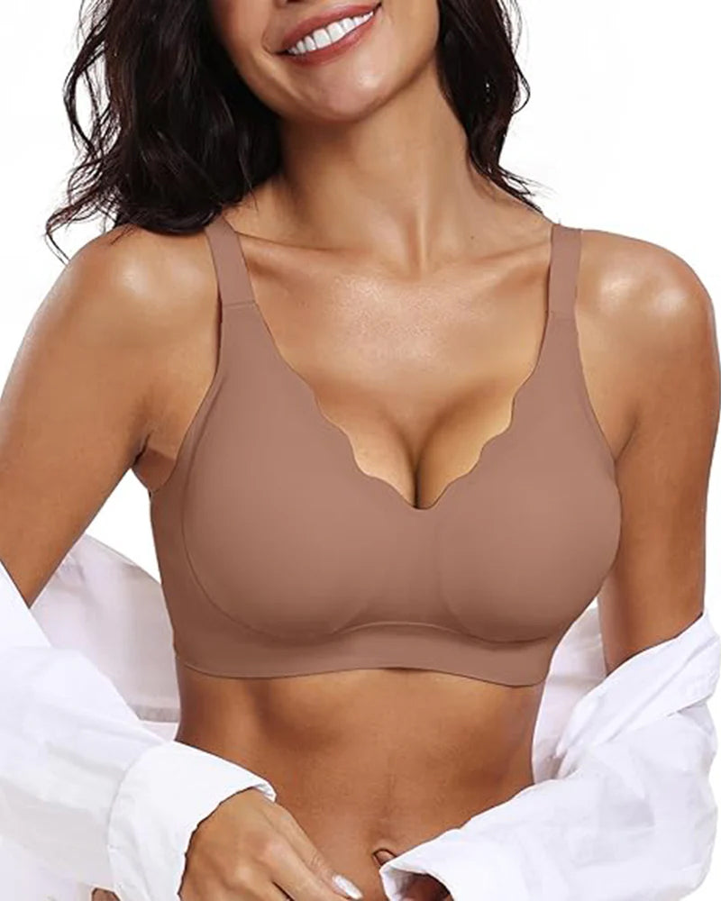 Seamless Comfort Smoothing Push Up Bra