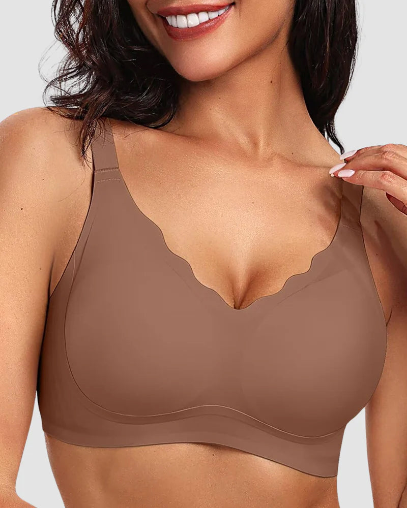 Seamless Comfort Smoothing Push Up Bra