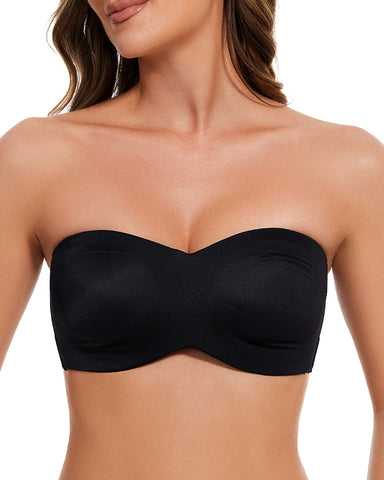 Woobilly® Full Support Non-Slip Convertible Bandeau Bra