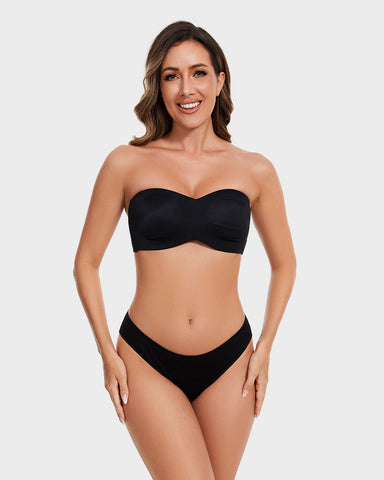 Woobilly® Full Support Non-Slip Convertible Bandeau Bra