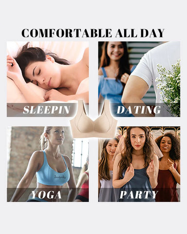 Daily Comfort Wireless Shaper Bra-Skin