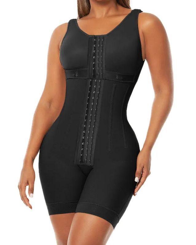 Women's Chest-Packed Body Shaper Postpartum Fajas Colombianas