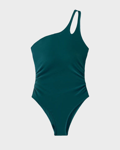 One Shoulder One Piece Swimsuit