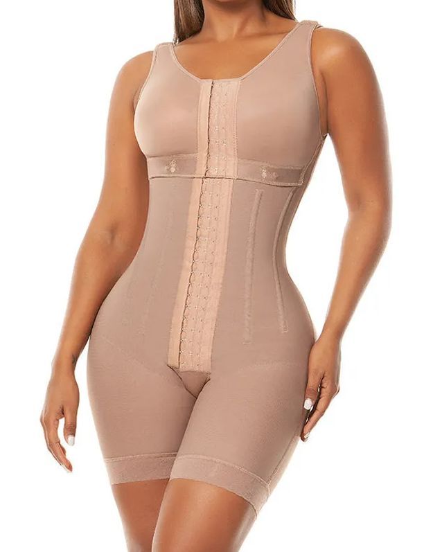 Women's Chest-Packed Body Shaper Postpartum Fajas Colombianas