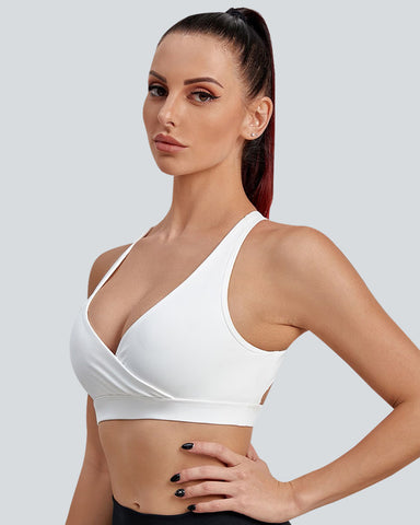 Sexy Deep V Sports Bra for Women