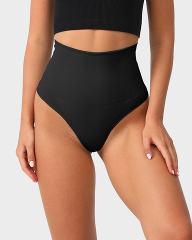 Ultra High-Waist Seamless Tummy Control Thong