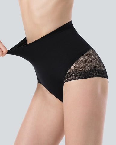Tummy Control Shapewear Panties for Women-High Waisted Body Shaper Underwear