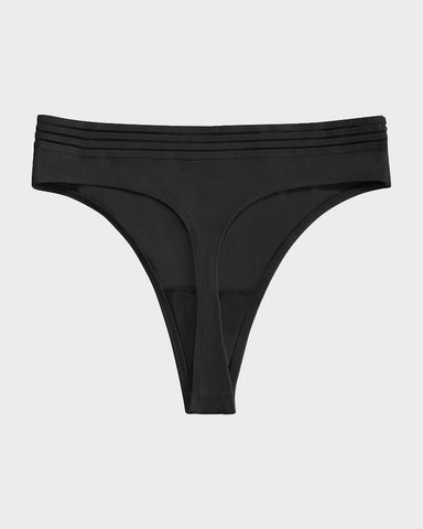 Comfy Cotton Low-Rise Thong Panty