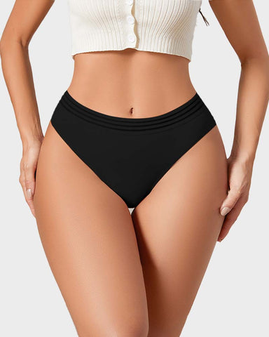 Comfy Cotton Low-Rise Thong Panty