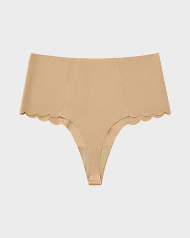 High-Rise Seamless Thong Panty