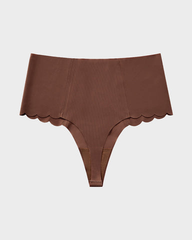 High-Rise Seamless Thong Panty