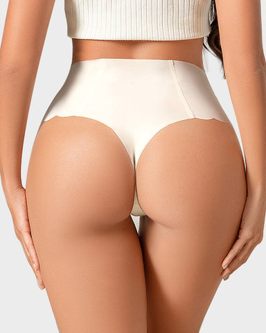 High-Rise Seamless Thong Panty