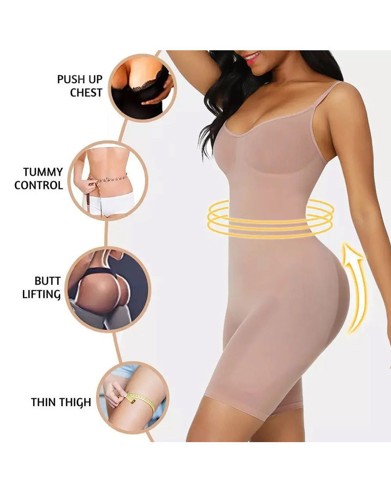 Seamless Bodysuits Tummy Control Body Shaper (2 pack)