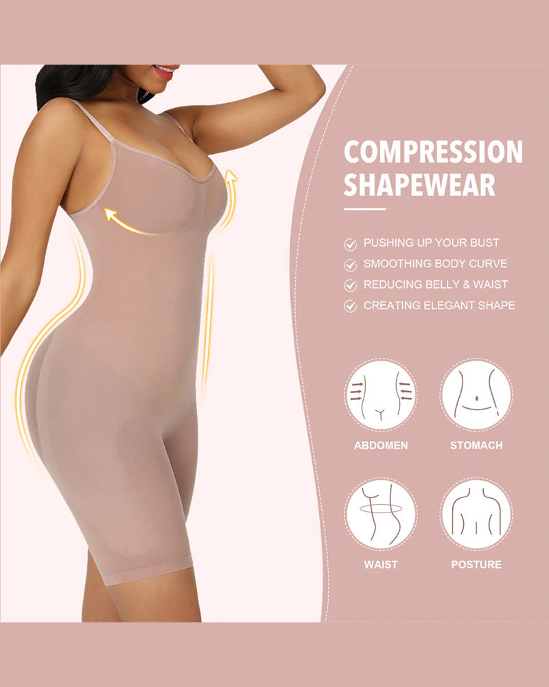 Seamless Bodysuits Tummy Control Body Shaper (2 pack)