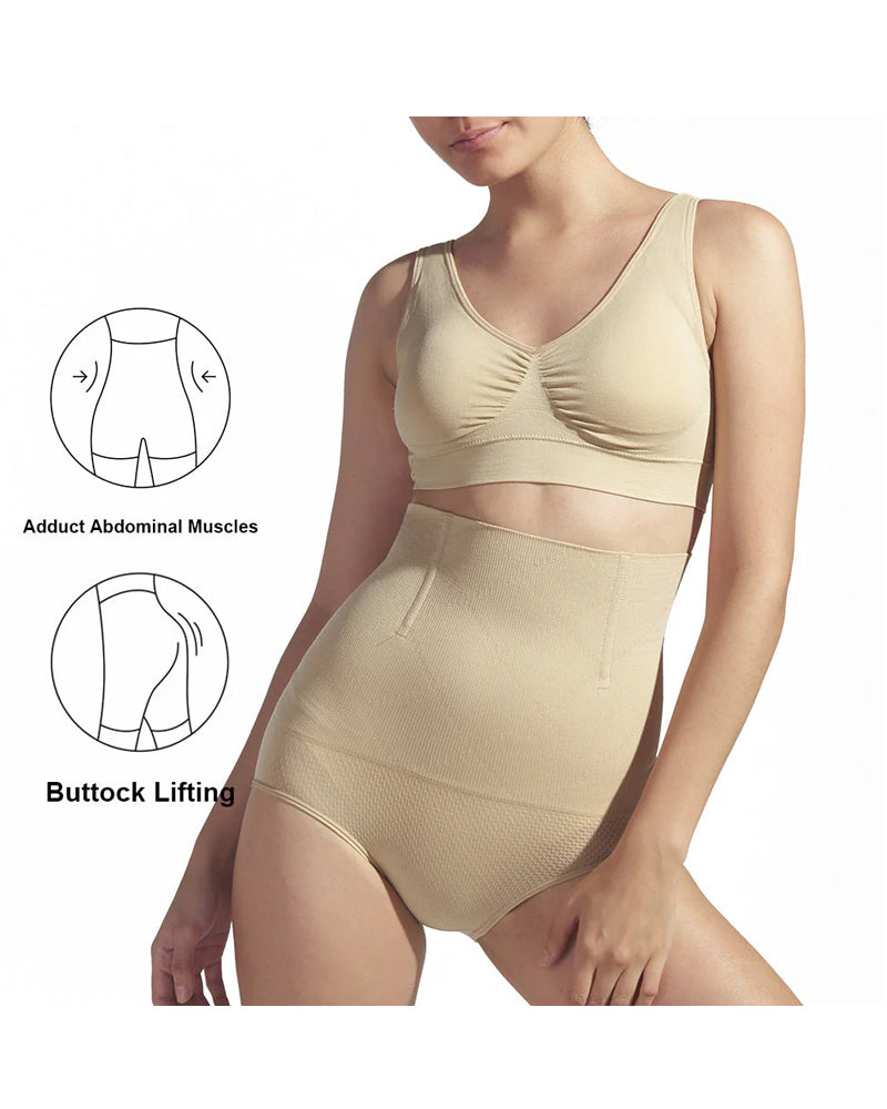 Firm Sculpt High Waisted All-day Lift Shapewear Briefs(2 Packs)