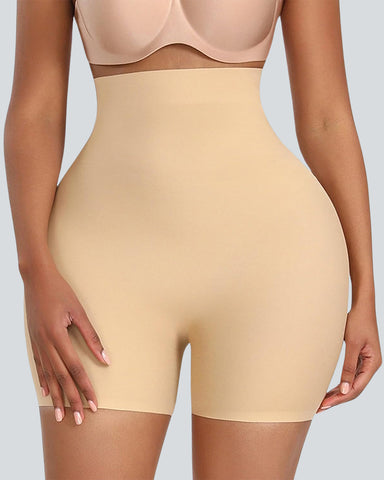 Tummy Control High Waist Butt Lifter Enhancer Shorts For Women