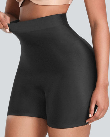 Tummy Control High Waist Butt Lifter Enhancer Shorts For Women