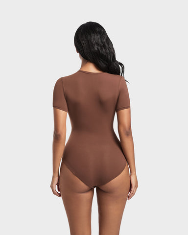 Comfy Sculpt Round Neck T-Shirt Bodysuit