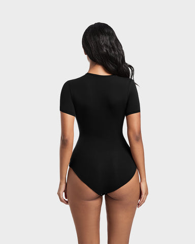 Comfy Sculpt Round Neck T-Shirt Bodysuit