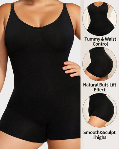 Seamless Tummy Control Butt Lifting Shaping Bodysuit