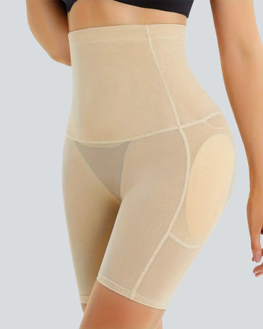 High-Waisted Shapewear Shorts Seamless Hip Lift for Dress