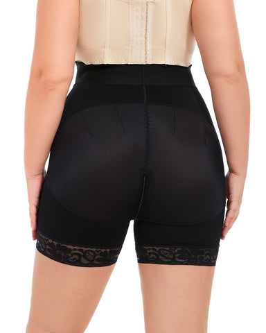 Shorts Ultra Altos de Cintura con Hueso