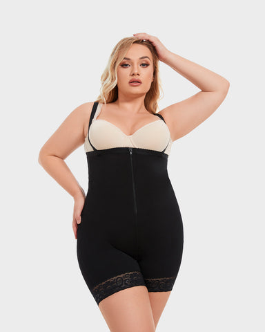 Open Bust Tummy Control Body Shaper