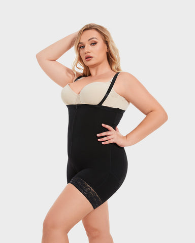 Open Bust Tummy Control Body Shaper