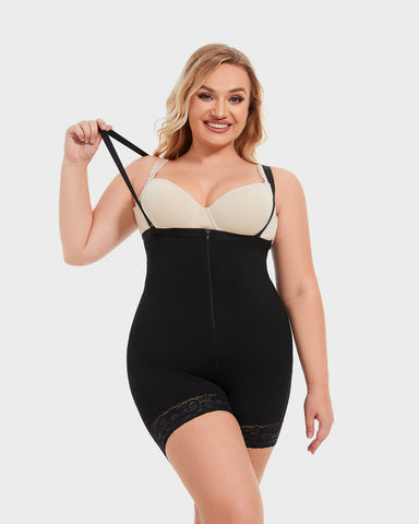 Open Bust Tummy Control Body Shaper