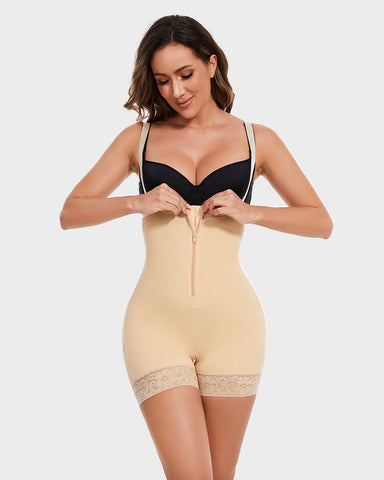 Open Bust Tummy Control Body Shaper