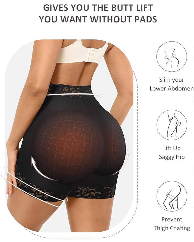 Classic Lace Butt Lifter Shaping Shorts For Women