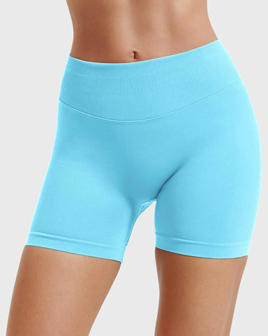 Workout Gym Impact Hidden Scrunch Butt Lifting Seamless Shorts