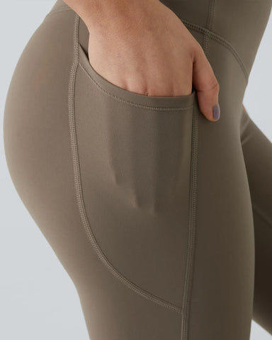 High Waisted Butt Lifting Tummy Control Side Pocket Shaping Training Leggings（复制图片）