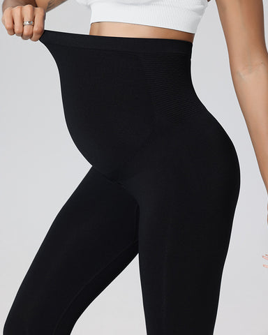 High Waisted Maternity Leggings for Women Over The Belly