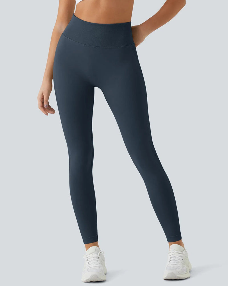 High Waisted Tummy-Control Butt Lifting Seamless Workout Leggings