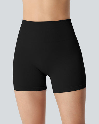 Scrunch Butt Lifting Gym Seamless Biker Shorts For Women