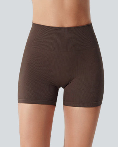 Scrunch Butt Lifting Gym Seamless Biker Shorts For Women