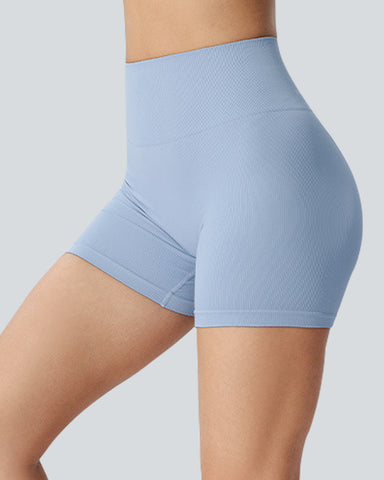 Scrunch Butt Lifting Gym Seamless Biker Shorts For Women