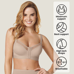 Woobilly®-Comfort Posture Corrector Bra with Contour Cups Bra (BUY 1 GET 2 FREE)-WHITE