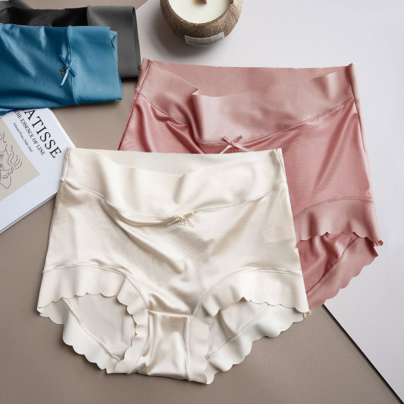 5pcs Comfortable Double Layer Protection Ice Silk Womens Underwear Maternity  Womens Disposable Underwear : : Clothing, Shoes & Accessories