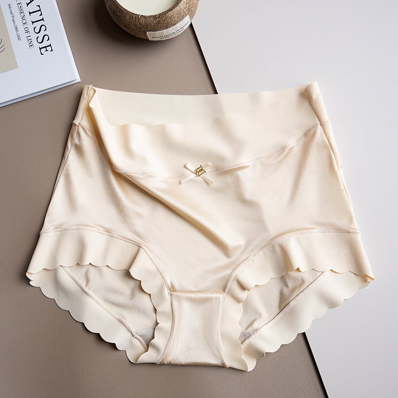 Anti Bacterial Bamboo Micro Modal Premium Seamless ice Silk Panty Women  Bikini Brief No Itching 2X