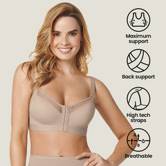 Woobilly®-Comfort Posture Corrector Bra with Contour Cups Bra (BUY 1 GET 2 FREE)-BLACK