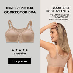 Woobilly®-Comfort Posture Corrector Bra with Contour Cups Bra (BUY 1 GET 2 FREE)-WHITE