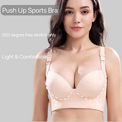 Woobilly Fashion Deep Cup Bra with shapewear incorporated (Size runs the same as regular bras)